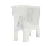 Beverage Drink Dispenser 3.5L Water Juice Drink Dispenser for Fridge, Dual Filtration Water Drink Beverage Dispenser with Lids Plastic Drink Dispenser for Party Drink, Juice, Iced Tea, Cold Brew