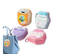 Beverage Fruit Sticky Note - Funny Desk Accessories Set, Portable Stationery Supplies, Sturdy Paper Shell, Long-Lasting Glue, Resilient Base, Special Seal | Premium School Supply for Home