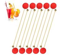 Beverage Mixers - Portable Condiment Mixing Bar - Mixing Stick Utensils, For Home, Cafe, Bar, Hot and Cold Drinks, Cocktails, Tea and Chocolate