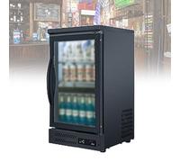 Beverage Refrigerator And Cooler, Free Standing Glass Door Refrigerator Cools Down To 37 Degrees Perfect Beverage Organizer For Beer, Wine, Soda, Pop, And Cooler Drinks ( Color : Single Door , Size :