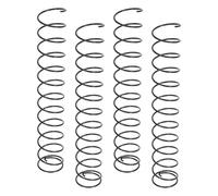 Beverage Vending Machine Pusher Spring, Steel Black 44x6.5x6.5cm | Replacement Coil Spring, Universal Fit for Commercial Vending Operations, Reduces Downtime for Operators