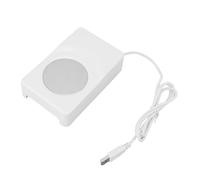 Beverage Warmer Cooler USB Powered Dual Use Fast Cooling Heating Mug Warmer Plate 10°C to 45°C Compact Portable for Home Office Car ABS Stainless Steel 140x90x35mm