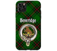 Beveridge Scottish Clan Badge & Tartan Case for iPhone 11 Pro Max