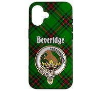 Beveridge Scottish Clan Badge & Tartan Case for iPhone 16