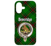 Beveridge Scottish Clan Badge & Tartan Case for iPhone 17