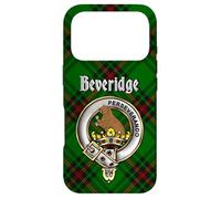 Beveridge Scottish Clan Badge & Tartan Case for iPhone 17 Pro