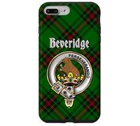 Beveridge Scottish Clan Badge & Tartan Case for iPhone 7 Plus/8 Plus