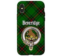Beveridge Scottish Clan Badge & Tartan Case for iPhone X/XS