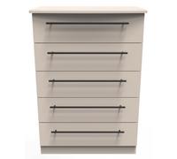 Beverley Cashmere 5 Drawer Chest