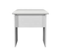 Beverley Dressing Stool White 50cm
