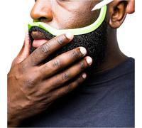 BEVERLEY’S Brink: The Clean Edge [Generation 2] - Beard Shaping Tool, Beard Shaper, Beard Guide, Beard Outline Stencil (90mm Barber Pencil Included)