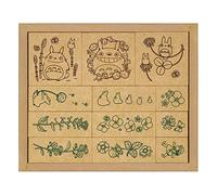 ビバリー(BEVERLY) Beverly Ghibli SOH-007 My Neighbor Totoro Stamp Flower Hanko Spring and Summer