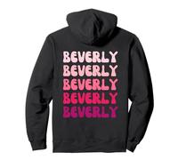 Beverly First Name Minimalist Design Pullover Hoodie