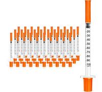 Beverly Healthcare Syringes, 25pcs, 30G 8mm 1ml Plastic Syringes | Individually Wrapped | Precision Measuring Tools for Craft, Labs, Liquid Dispensing, Pet Feeding, Oil, Glue, Craft Use