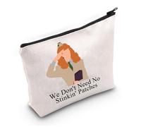 Beverly Hills Phyllis Nefler Makeup Bag Phyllis Nefler Fans Gifts We Don't Need No Patches Beverly Hills Zipper Bag (We Don't Need No UK)