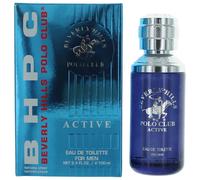 Beverly Hills Polo Club ACTIVE - Cologne for Men with Notes of Citrus - Fresh & Sporty Fragrance Scent - Eau De Toilette Spray 3.40fl.oz / 100ml