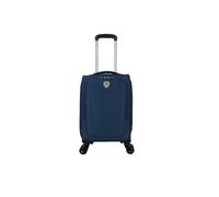 Beverly Hills Polo Club EVA Soft Shell Suitcase - Blue | Individual Sizes 20" 28" 33" - 4 Spinner Wheels - Cabin (20 In) | TJ Hughes