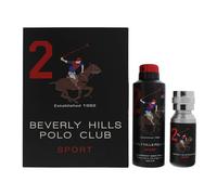 Beverly Hills Polo Club Sport 2 2 Piece Gift Set: Eau De Toilette 50ml - Deodorant Spray 175ml