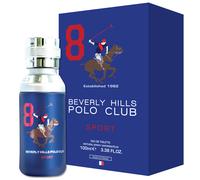 Beverly Hills Polo Club Sport Men Eight Eau De Toilette 100ml Spray