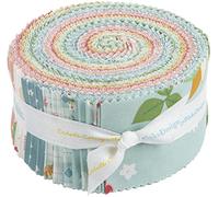 Beverly McCullough Sweet Acres Rolie Polie 40 2.5-inch Strips Jelly Roll Riley Blake RP-13210-40