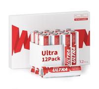 BEVIGOR Lithium AA Batteries 12 Pack, 3500mAh 1.5V High Capacity AA Batteries, Suitable for a Variety of Household Equipment, Security Equipment (Non-Rechargeable)