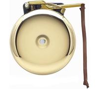 Bevin Bells Brass Trip Gong | Traditional Prize Fighter 8" Boxing Bell | Loud & Made of Steel & Brass | Boxing Training and Warning Device in One | Man Cave / Bar Accessory | Made in USA