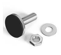 Bevinsee Car Clutch Stop, Clutch Pedal Stop Compatible with E30 E36 E46 E39 Z3 Z4 M3, Nylon, Stainless Steel