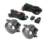 Bevinsee Front Fog Light Lamp Compatible with Suzuki Alto Grand Vitara Splash SX4 Jimny Ignis Swift 35500-63J04-000/35500-63J03-000 Black