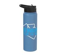 Beware i Play to Win Trading Card Stainless Steel Insulated Water Bottle