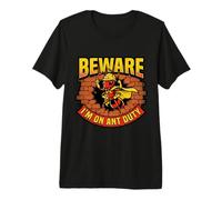 Beware I'm On Ant Duty Funny Ant Keeper Premium T-Shirt