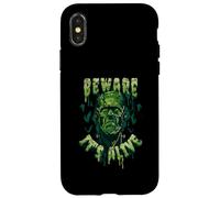 Beware It's Alive Frankenstein's Monster Halloween Case for iPhone X/XS