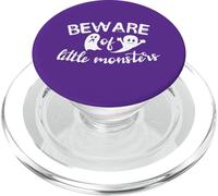 Beware Little Monsters Halloween Ghost PopSockets PopGrip for MagSafe