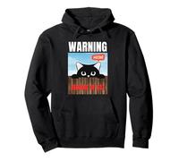 Beware of Cat Designs 1 Pullover Hoodie