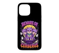 Beware of Cerberus Cute Halloween Puppy Design Case for iPhone 13 Pro Max