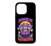 Beware of Cerberus Cute Halloween Puppy Design Case for iPhone 14 Pro Max