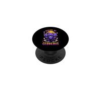 Beware of Cerberus Three-headed Dog Cute Greek Mythology PopSockets Adhesive PopGrip