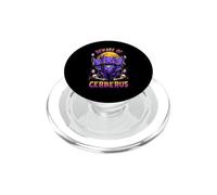 Beware of Cerberus Three-headed Dog Cute Greek Mythology PopSockets PopGrip for MagSafe