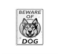Beware Of Dog Sign For Door Acrylic Plastic Room Decor Indoor & Outdoor Signs For Home Office Work 6" X 8"