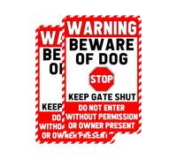 Beware of Dog Signs 2 Pack