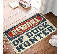 Beware Of Duck Hunter - Runners Large Front Door Fatigue