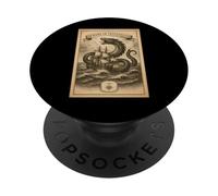 Beware of Leviathans | Sea Monster Myth PopSockets Adhesive PopGrip
