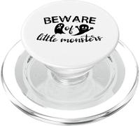 Beware Of Little Monsters - Funny Halloween PopSockets PopGrip for MagSafe