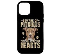 Beware Of Pitbulls They Will Steal Your Hearts Case for iPhone 12 mini