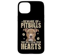 Beware Of Pitbulls They Will Steal Your Hearts Case for iPhone 15 Plus