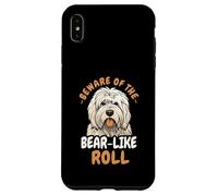 Beware Of The Bear-Like Roll Old English Sheepdog Case for iPhone XS Max