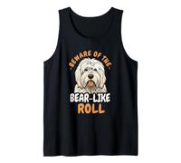 Beware Of The Bear-Like Roll Old English Sheepdog Tank Top