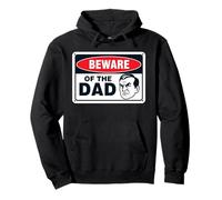 Beware of the Dad Sarcastic Funny Father With An Attitude Pullover Hoodie