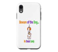 Beware Of The Dog Halloween Dog Costume Funny Humor Case for iPhone XR