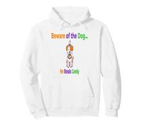 Beware Of The Dog Halloween Dog Costume Funny Humor Pullover Hoodie