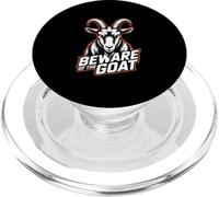 Beware Of The Goat Funny Animal PopSockets PopGrip for MagSafe
